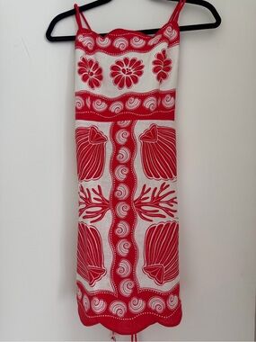 farm rio beaded macaws mini dress Farm Rio Beaded Macaws Mini Dress
